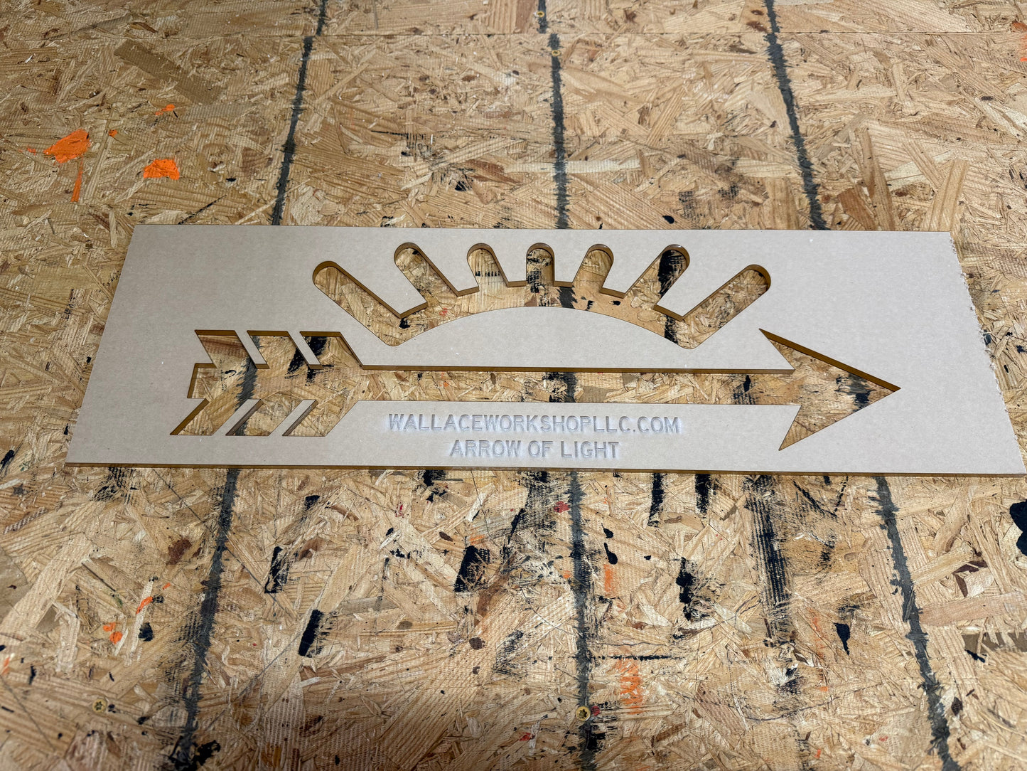 Arrow of Light Router Template