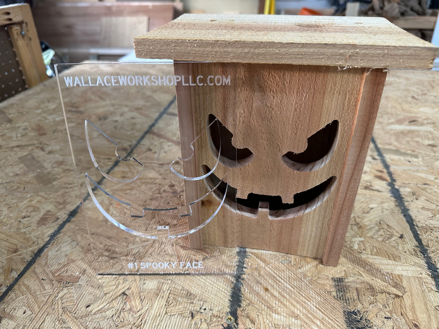 Jack-O-Lantern Router Template