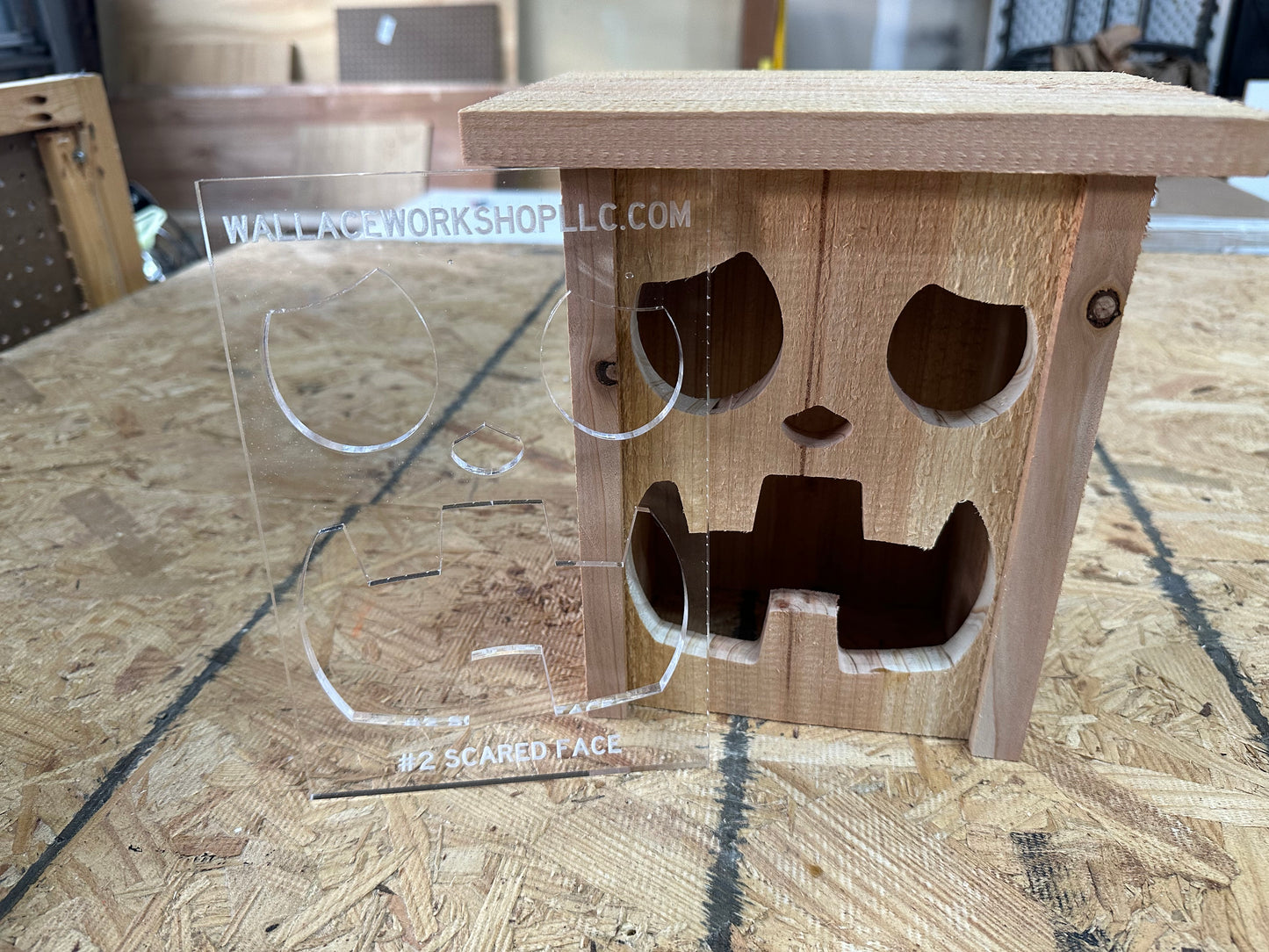 Jack-O-Lantern Router Template