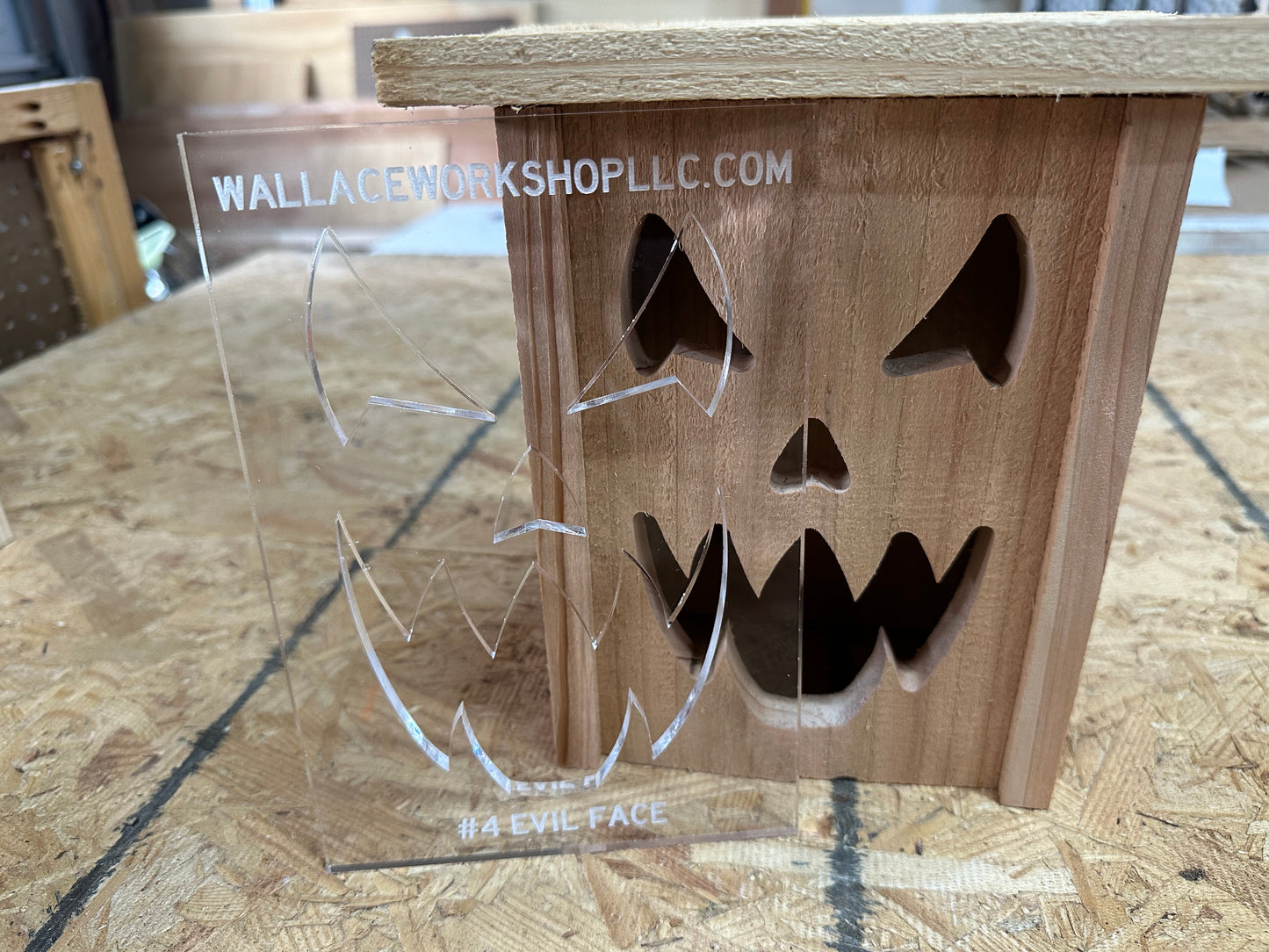 Jack-O-Lantern Router Template