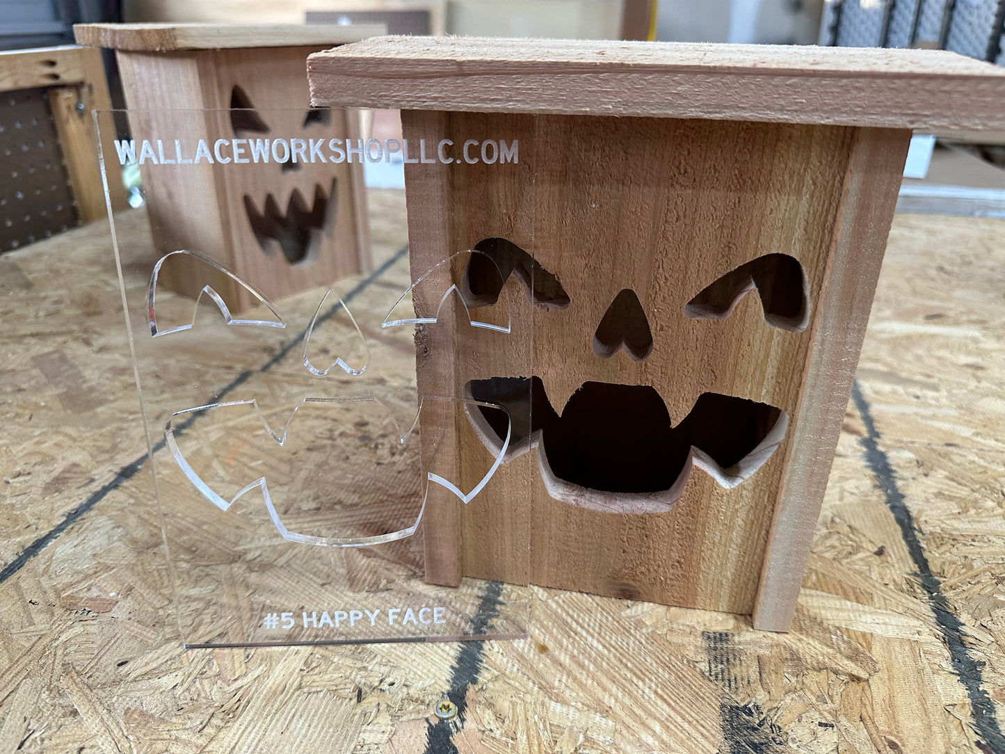 Jack-O-Lantern Router Template
