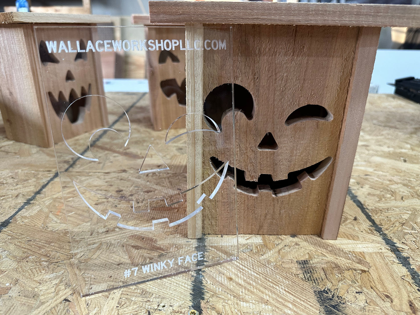 Jack-O-Lantern Router Template