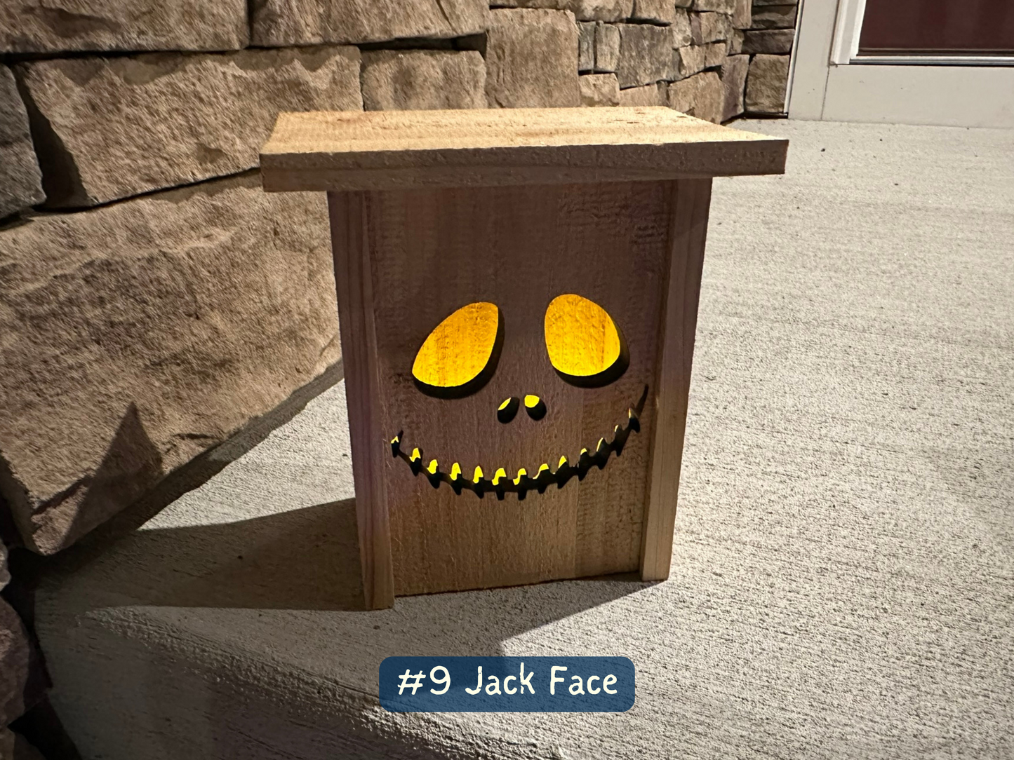 Jack-O-Lanterns With Interchangeable Faces