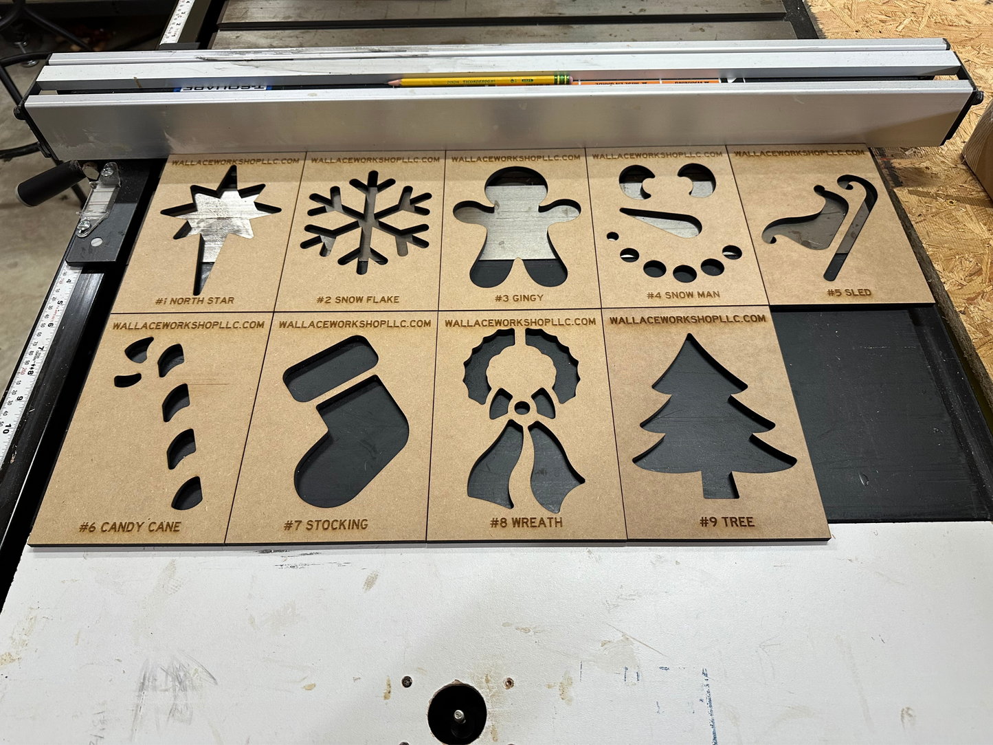 Christmas Lantern Router Templates