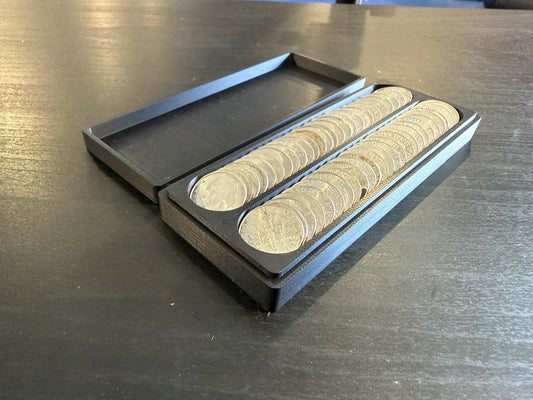 Wallace Workshop Professional Coin Photography Series | 50-Coin Dime Photography Tray with Lid