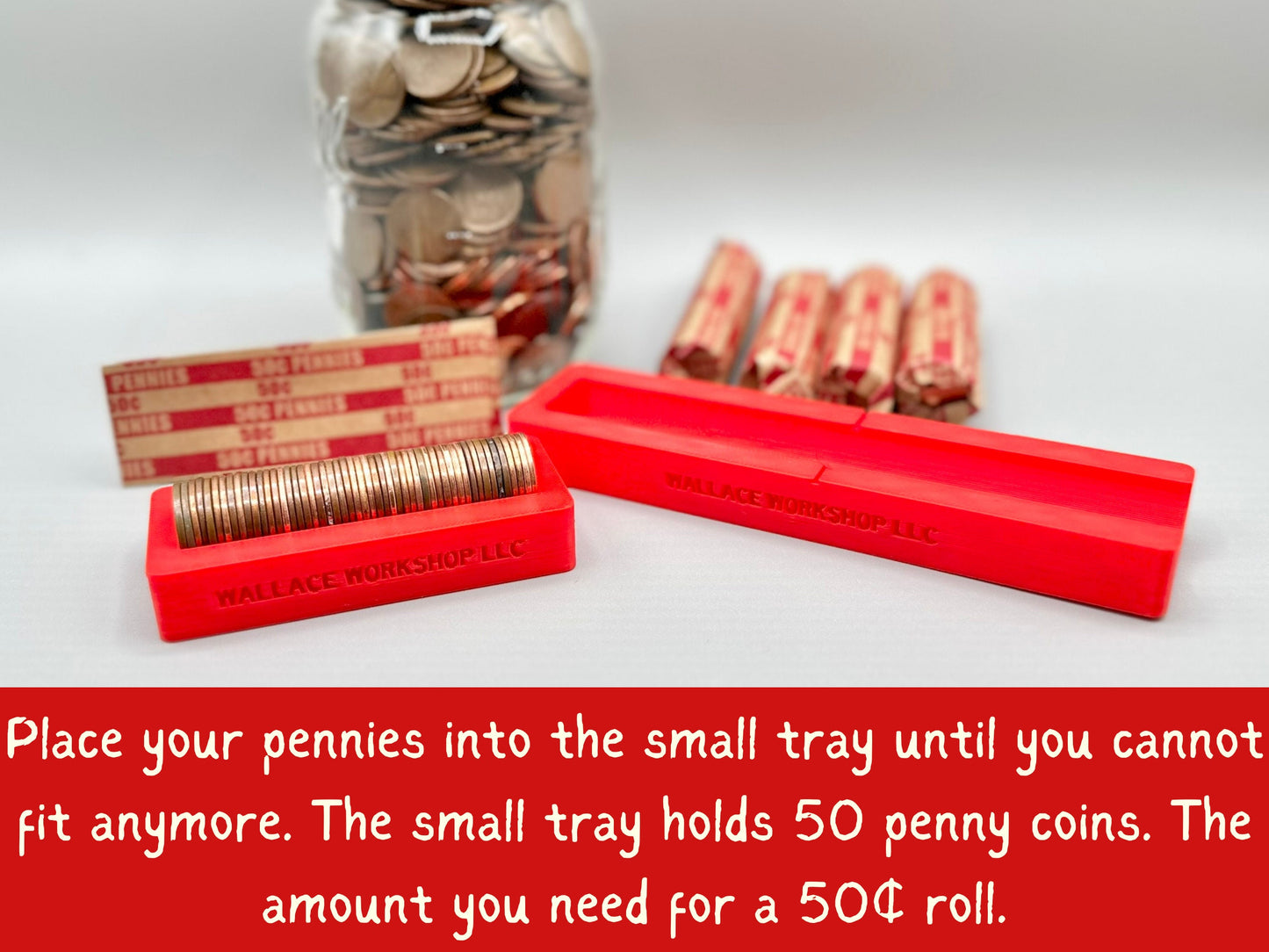 Penny Rolling/Hunting Trays - Kit